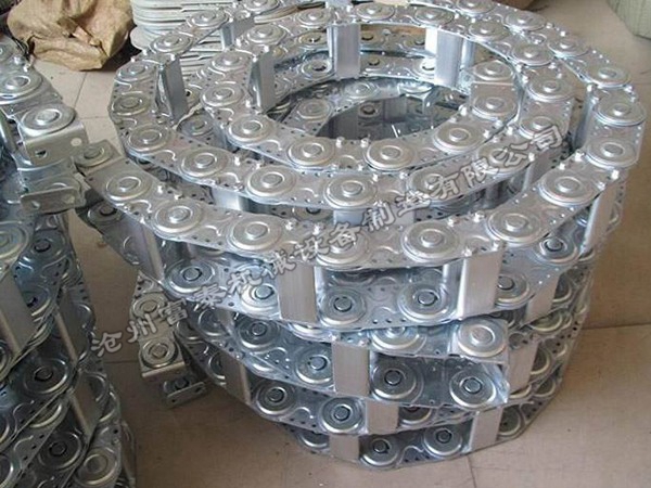 橋式機床工程鋼鋁拖鏈